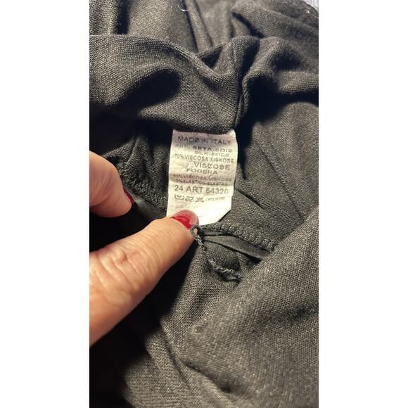 Italian Women's Tank Embroidered Sheer Braided Straps Boho Goth Coquette Beach - Picture 7 of 7